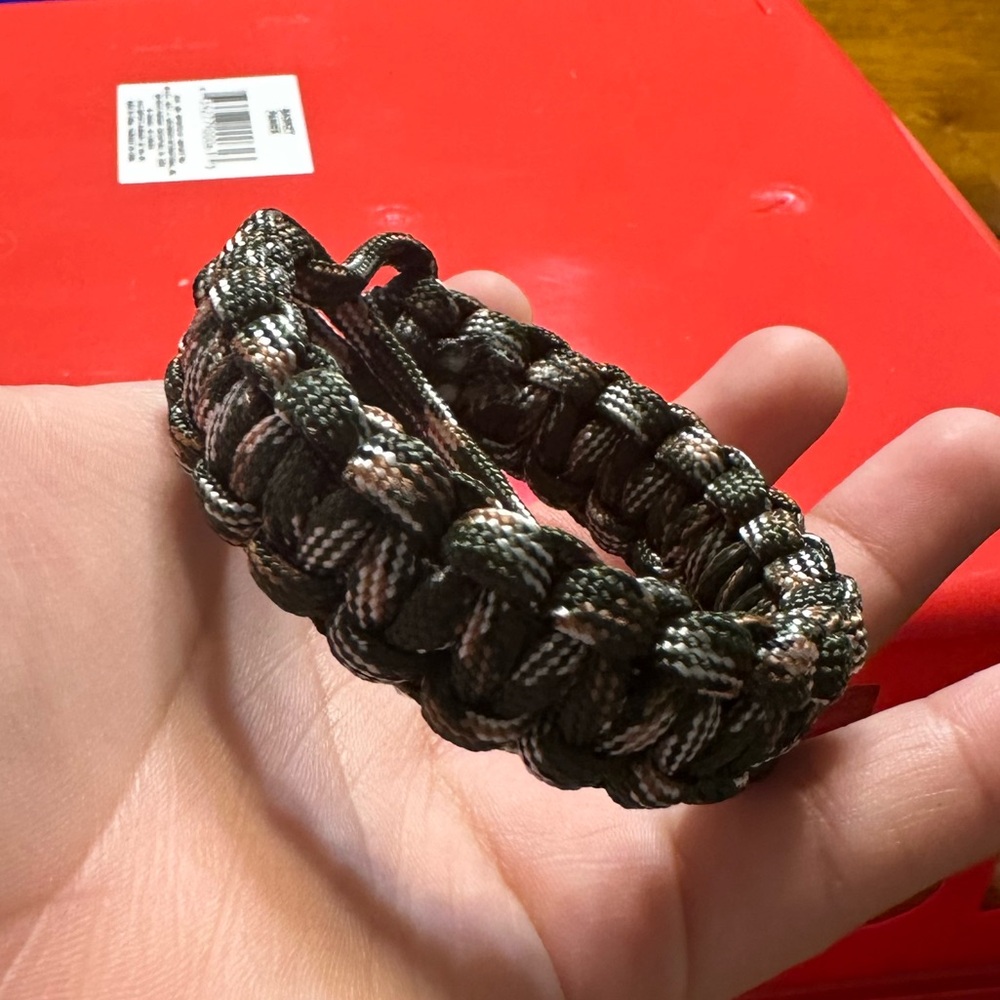 Handmade Camo Bracelet